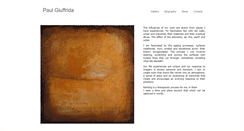 Desktop Screenshot of paulgiuffrida.com